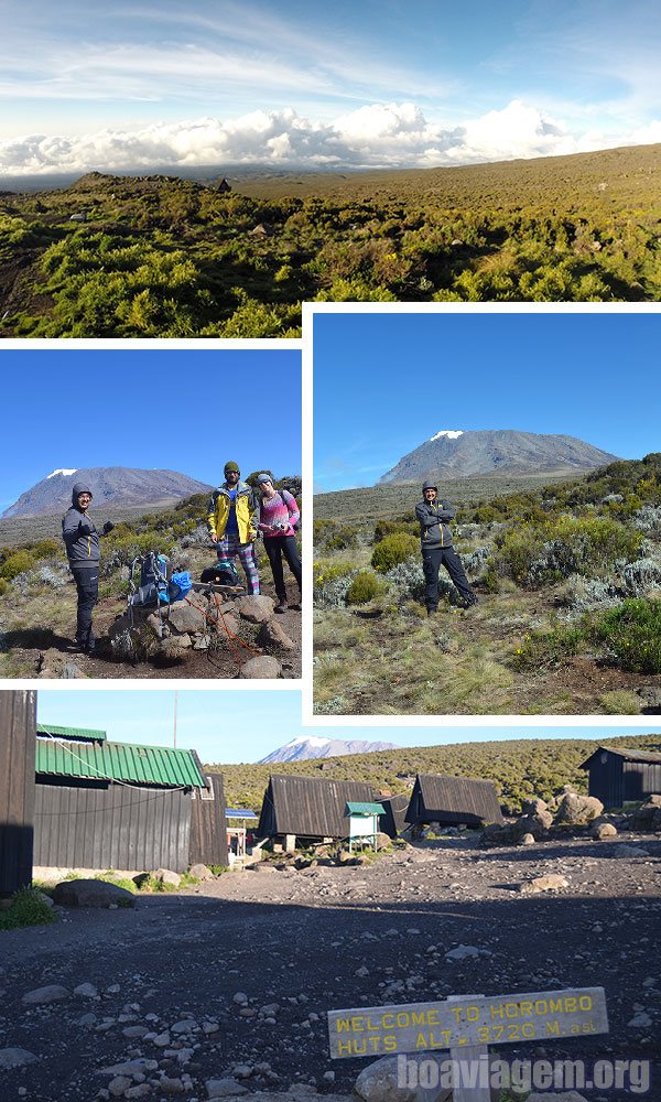 Terceiro dia de caminhadas até o Uhuru Peak