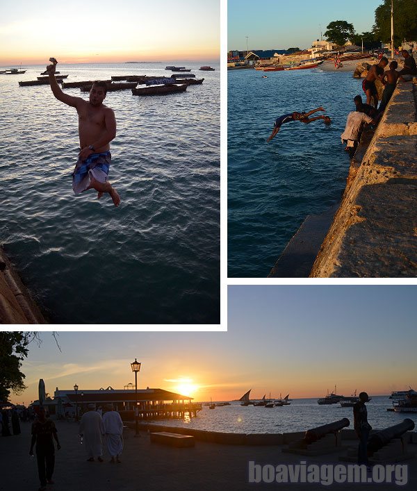 Final de dia em Zanzibar