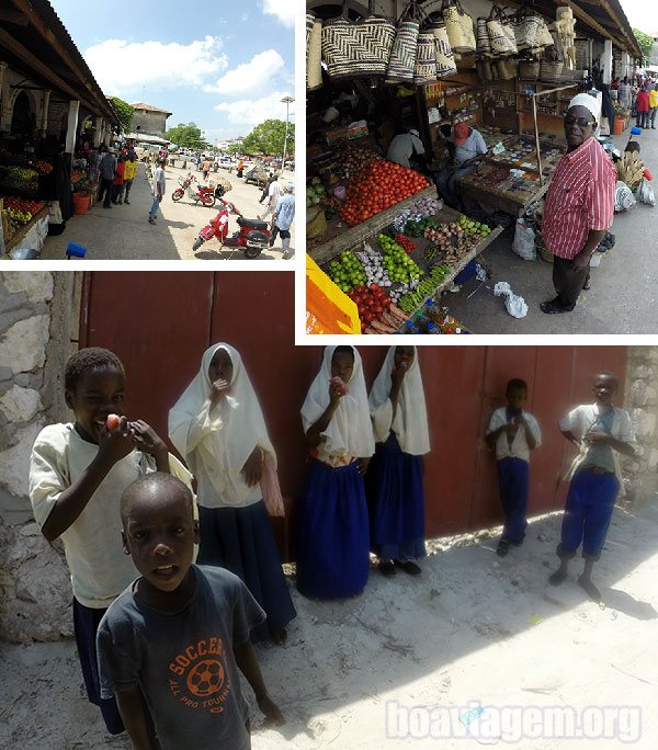 Última caminhada antes de partir da África