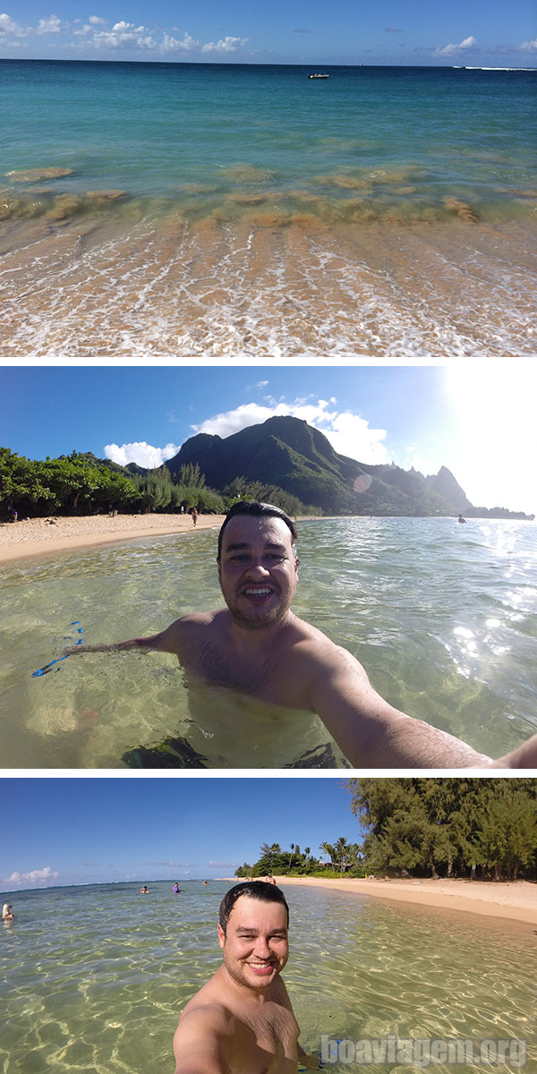 Tunnels é uma das praias da Costa Norte do Kauai