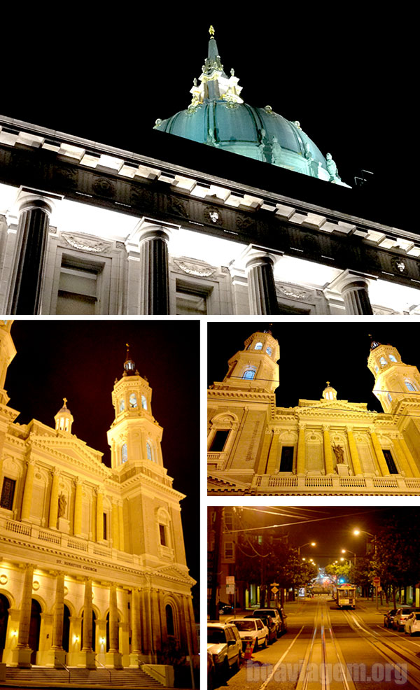 Caminhada noturna pelas ladeiras de SF