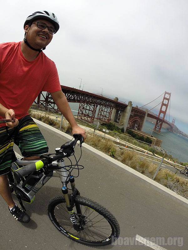 Não há melhor forma para desfrutar da cidade do que uma volta de bike