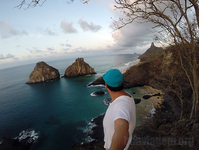 Paisagens impressionantes em Fernando de Noronha