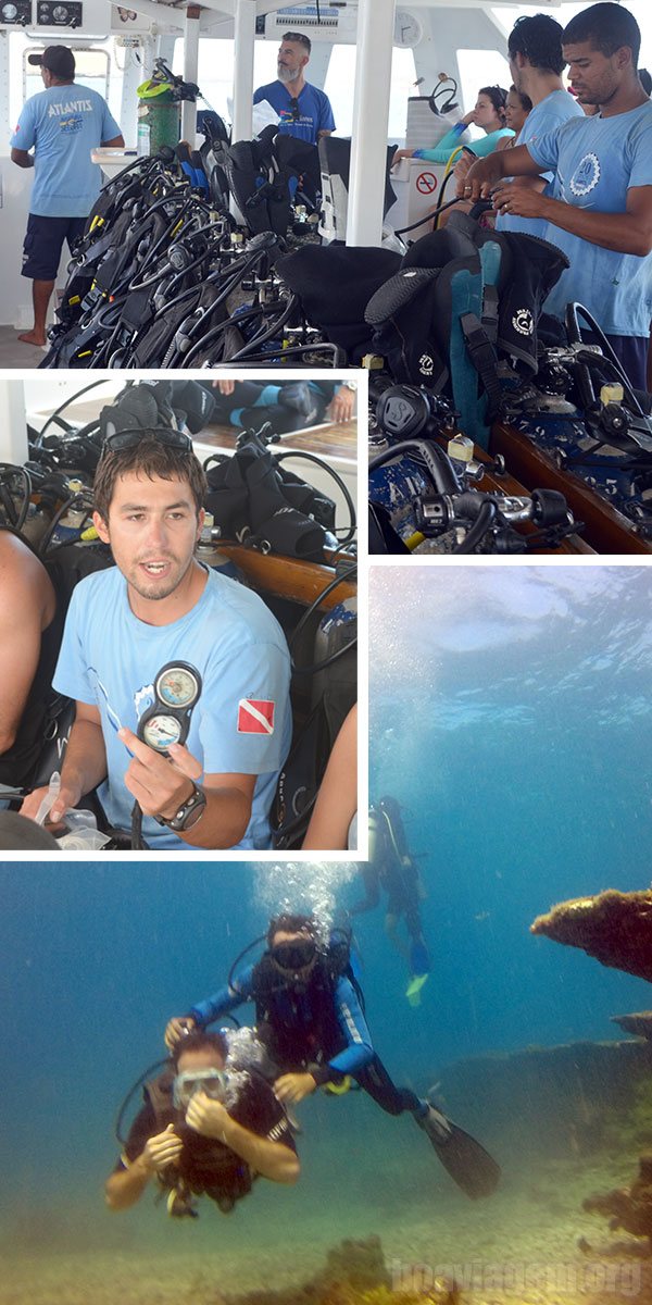 Mergulho de batismo em Noronha com a Atlantis