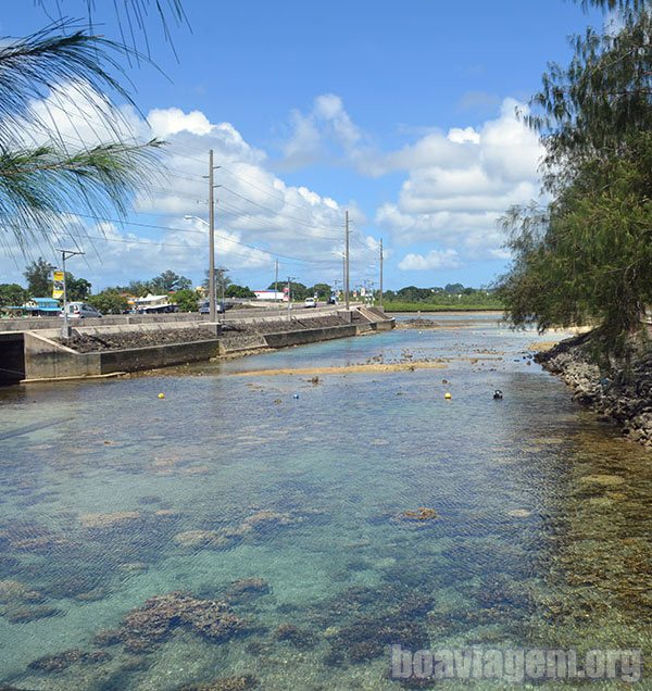 Piscina natural no Long Island Park