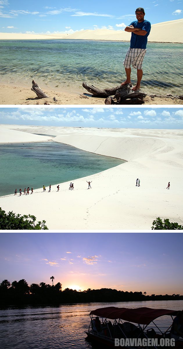 Outros dois dias para chegar e partir de Barreirinhas e os Lençóis Maranhenses