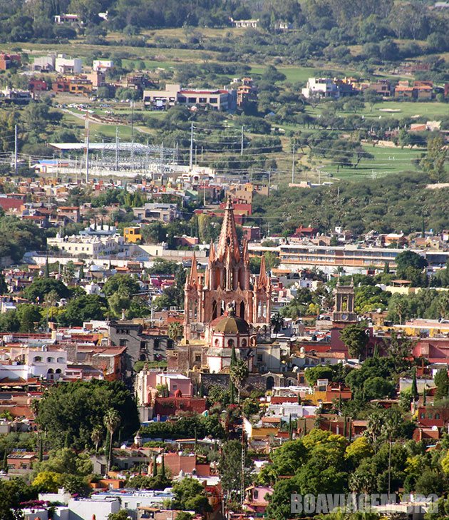 Foco na Catedral De San Miguel de Allende