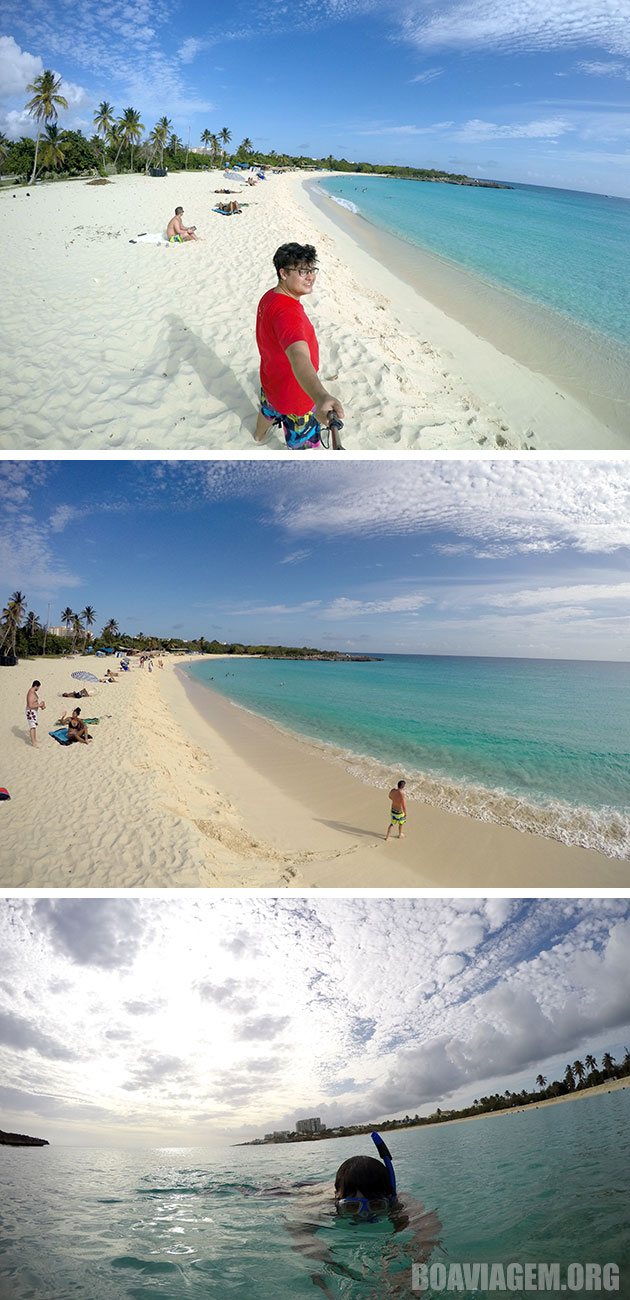 Mullet Bay, sem dúvidas uma das melhores praias de St. Maarten