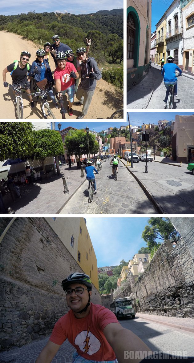 Chegando na cidade de Guanajuato - México