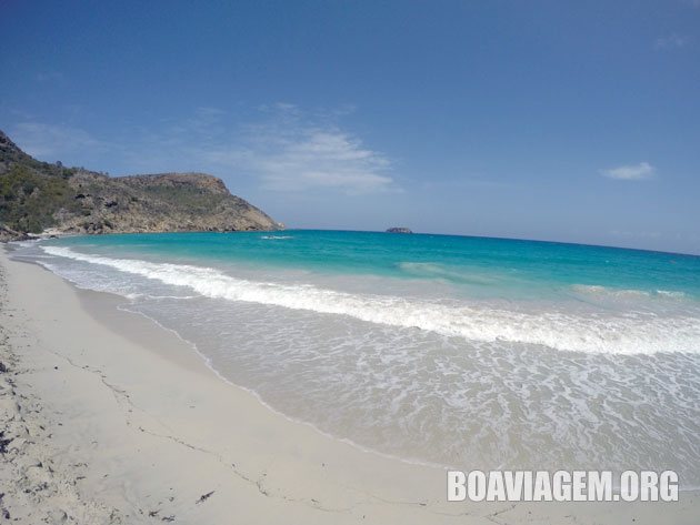 Saline, a praia Salinas, água cristalina!