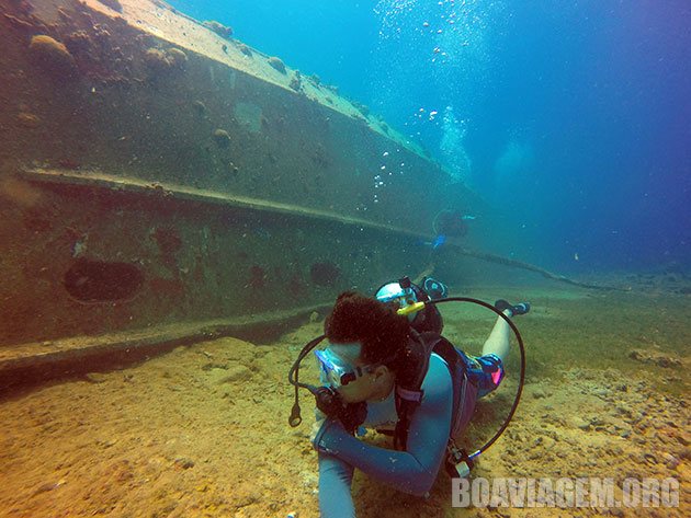 Explorando naufrágios em St. Barthelémy - Caribe Francês
