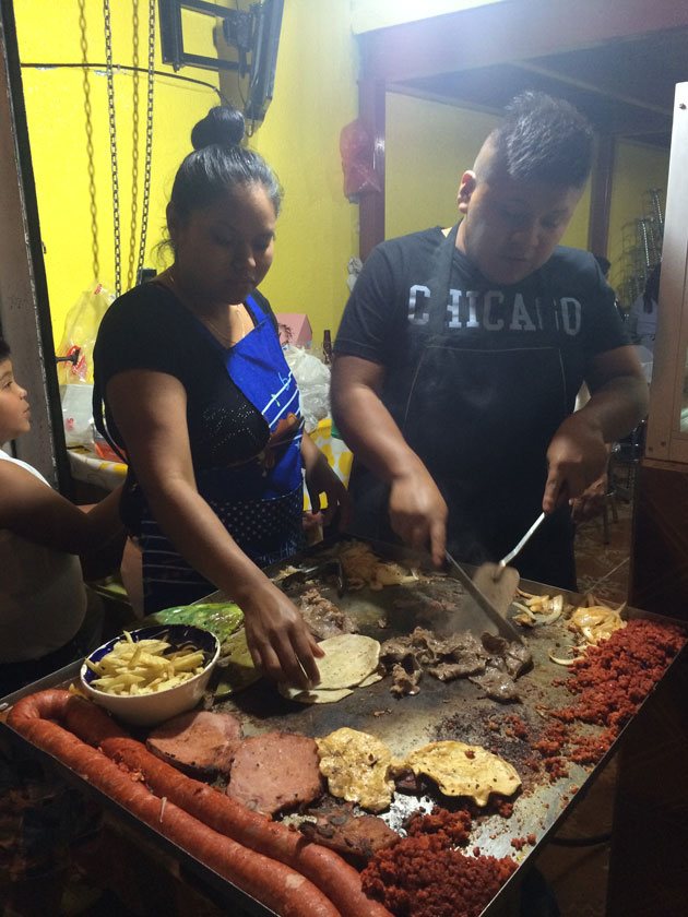 Comida de rua na Cidade do México