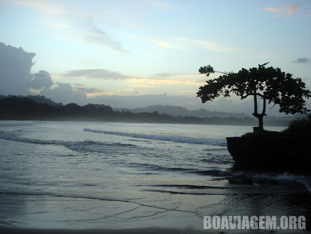 Puerto Viejo de Talamanca, próximo à fronteira com o Panamá