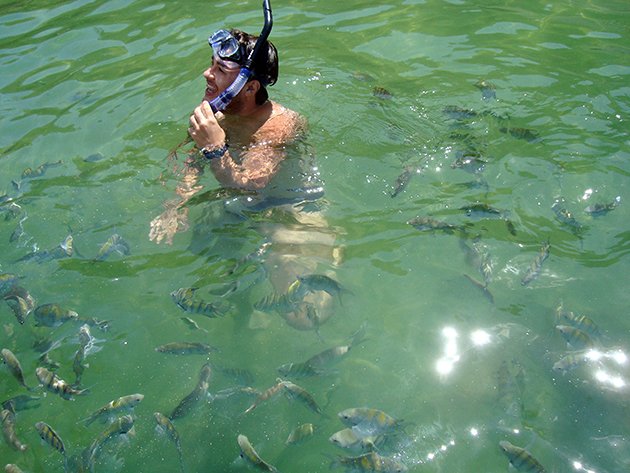 Lagoa Azul na Ilha Grande, Rio de Janeiro