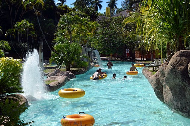 Lazy River no Hot Park, Rio Quente, Goiás