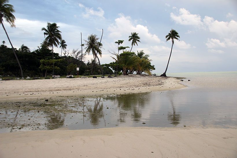 Reflexos em Tereia Beach - Maupiti