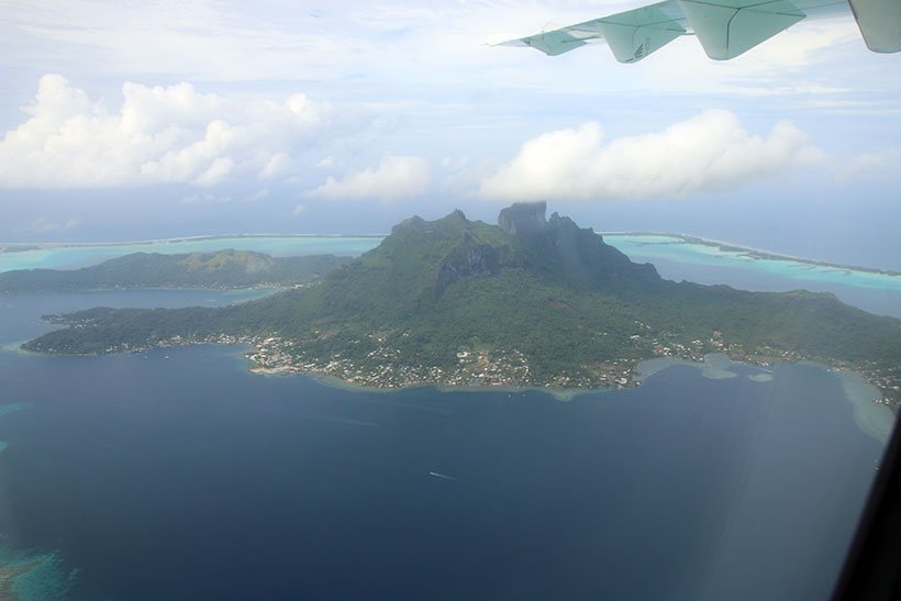 A ilha principal de Bora Bora
