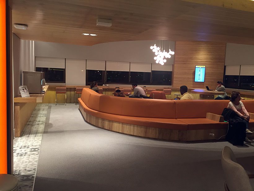 Ambientes da nova sala vip smiles de Guarulhos