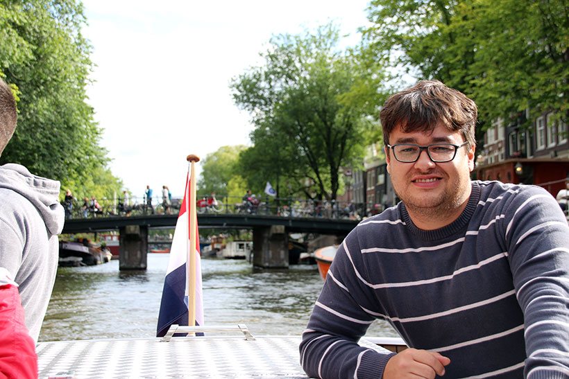 Passeio surpreendente em Amsterdam