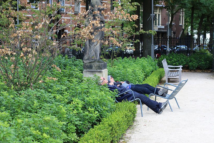 Lindo lugar pra descansar no coração de Amsterdam