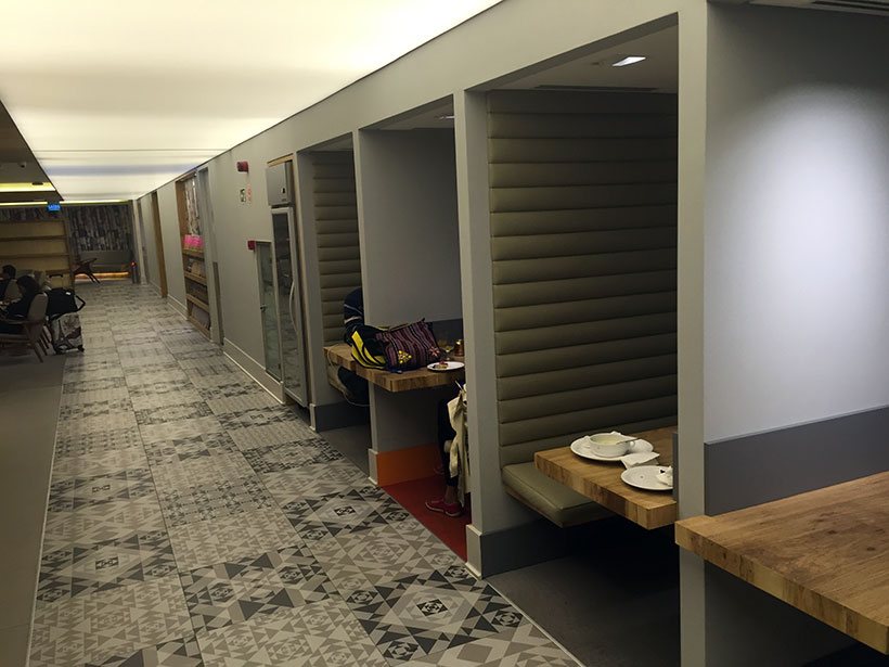 Privacidade e modernismo na nova sala vip da Gol