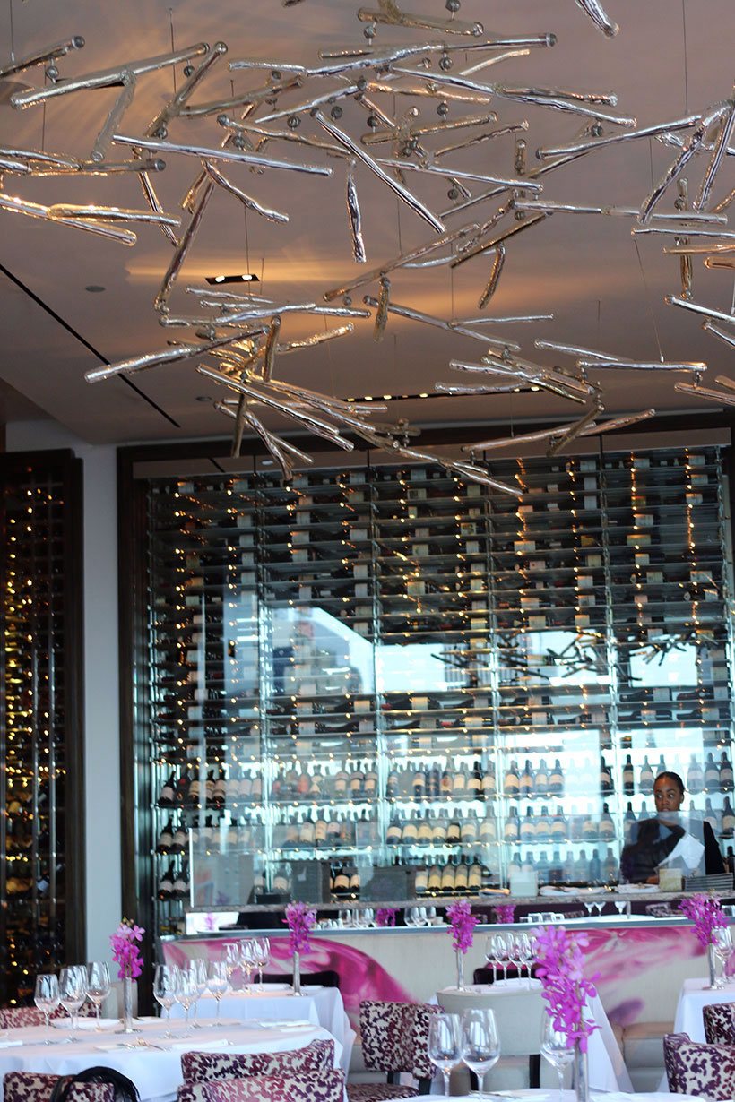 Asiate, restaurante no topo do Mandarin Oriental em Nova York