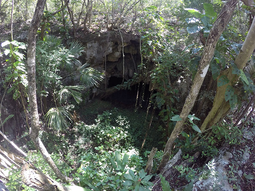 Primeiras impressões do segundo cenote do dia