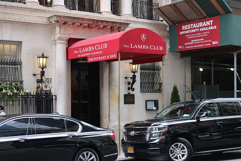 The Lambs Club, restaurante em Nova York
