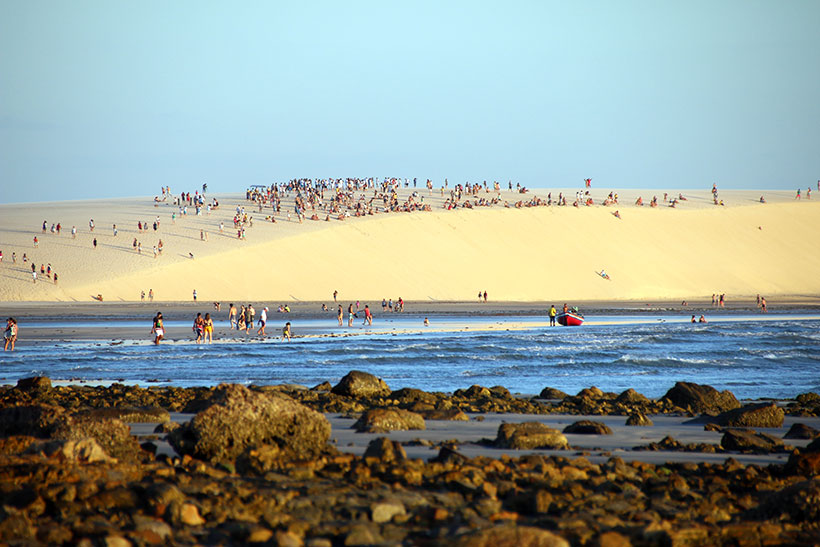 Duna do Pôr do Sol em Jericoacoara - Ceará