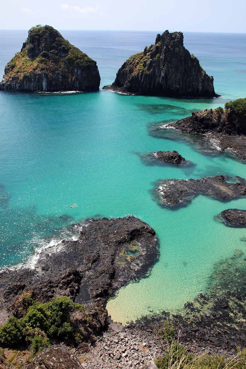 Morro Dois Irmãos em Fernando de Noronha