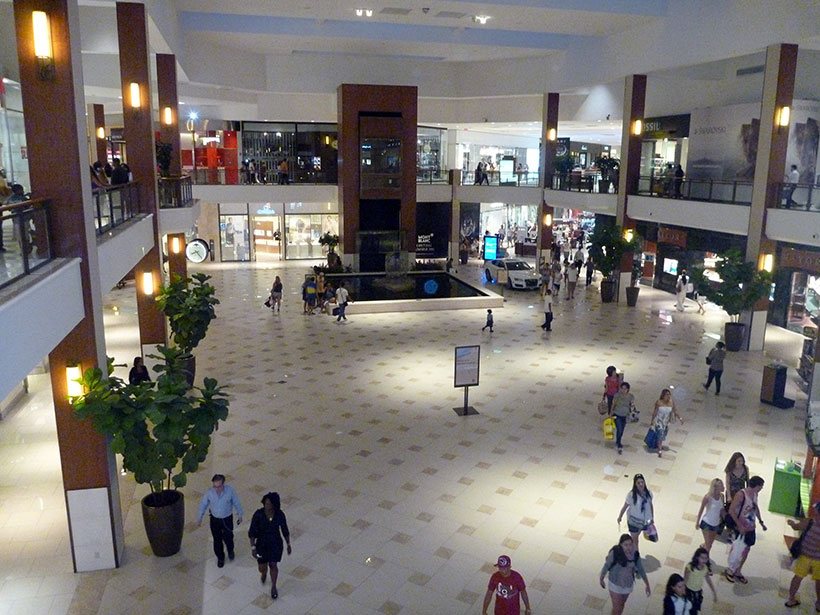 Shopping center nos Estados Unidos