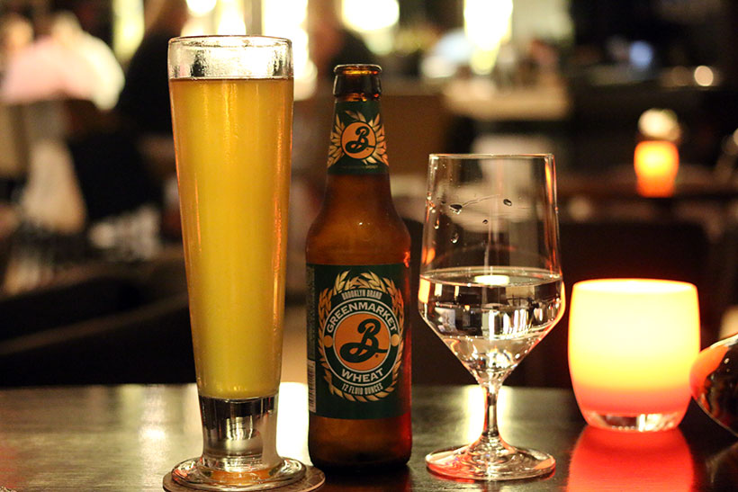Outro rótulo especial: GreenMarket Wheat, produzida no Brooklyn
