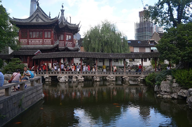 Visual lindo no Yu Garden