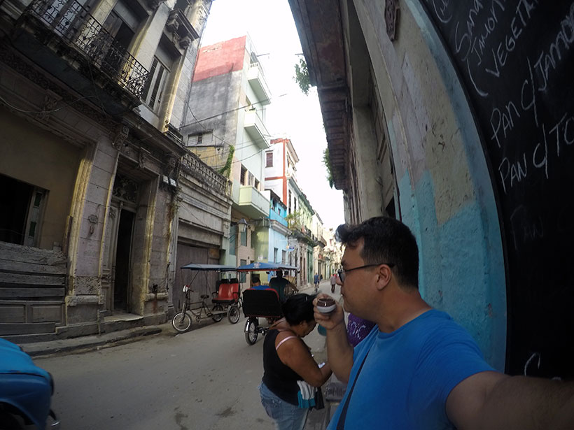 Cafézinho pelas ruas de Havana