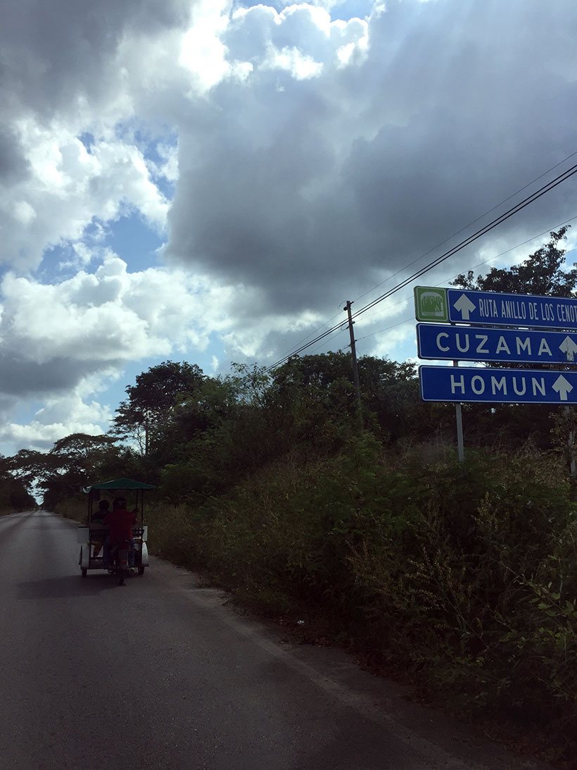 Visitando a cidade de Cuzamá - Yucatán