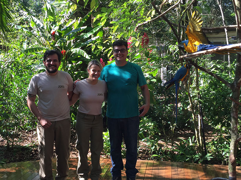 Backstage Parque das Aves