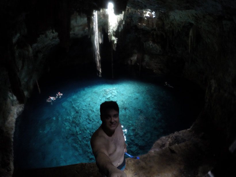 Cenote Chacsinicche no México