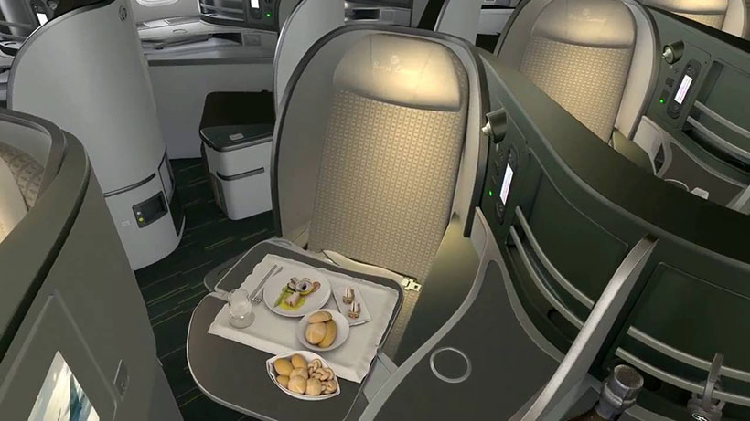 Eva Air e sua classe executiva no Boeing 777-300