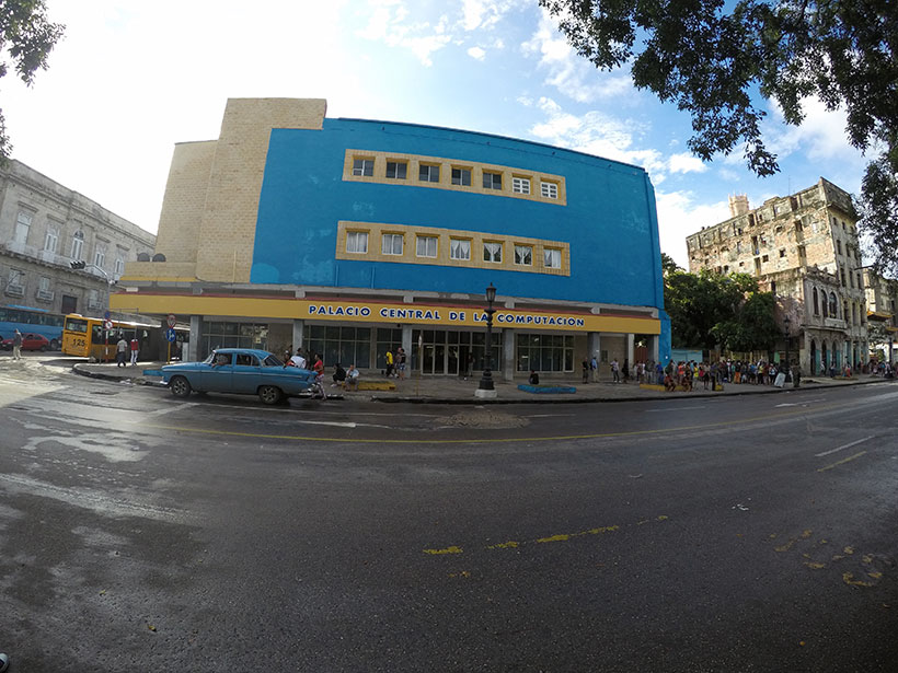 Palácio Central da Computação em Havana