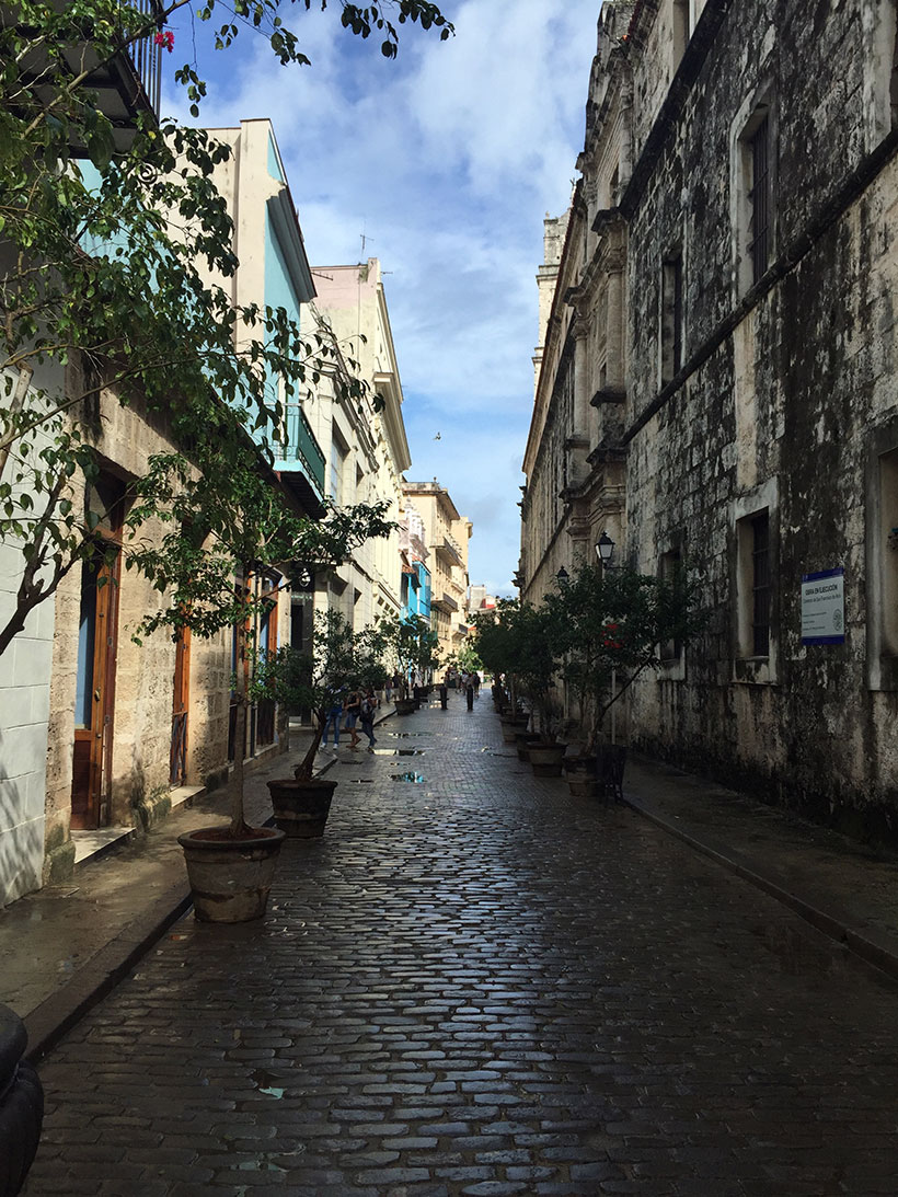 Dicas de Cuba: Apenas uma bela rua do centro de Havana