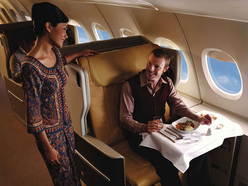 Executiva da Singapore Airlines