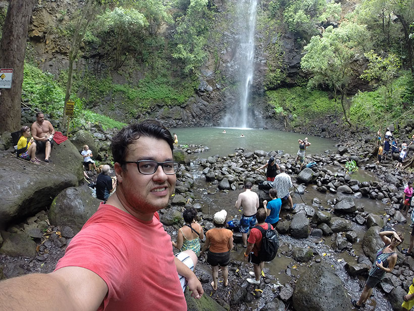 Cachoeira no Havaí