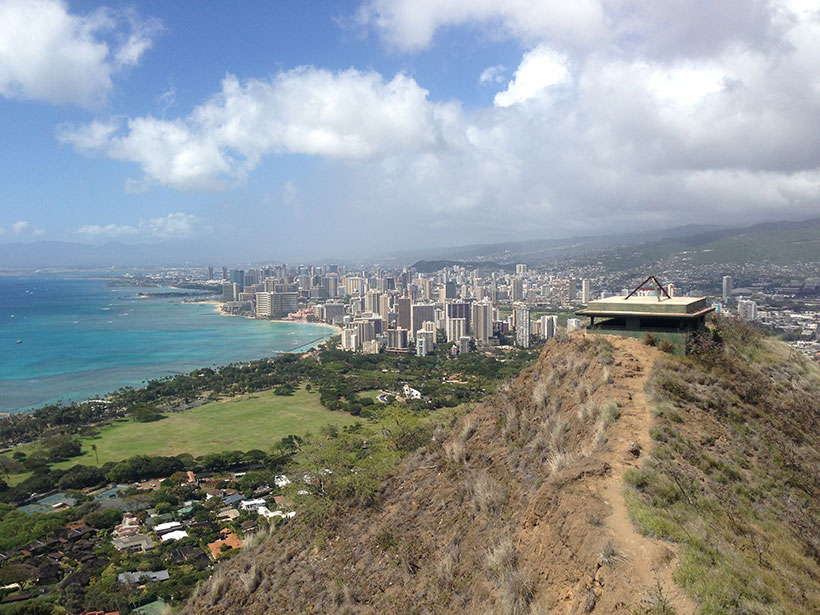 Um dos pontos altos de uma viagem até Oahu: explorar a cratera de um vulcão