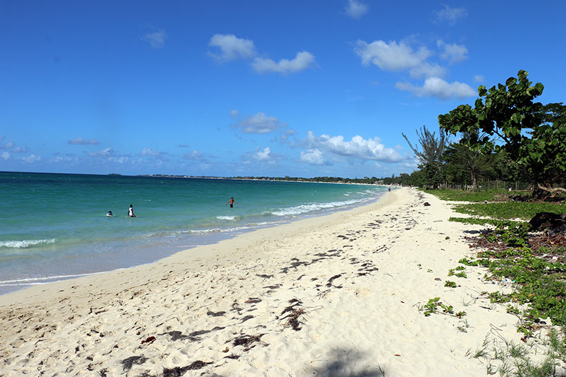 Seven Miles Beach na Jamaica