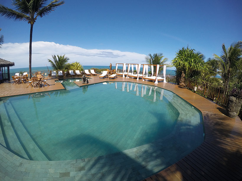 Piscina principal do Hotel Sombra e Água Fresca