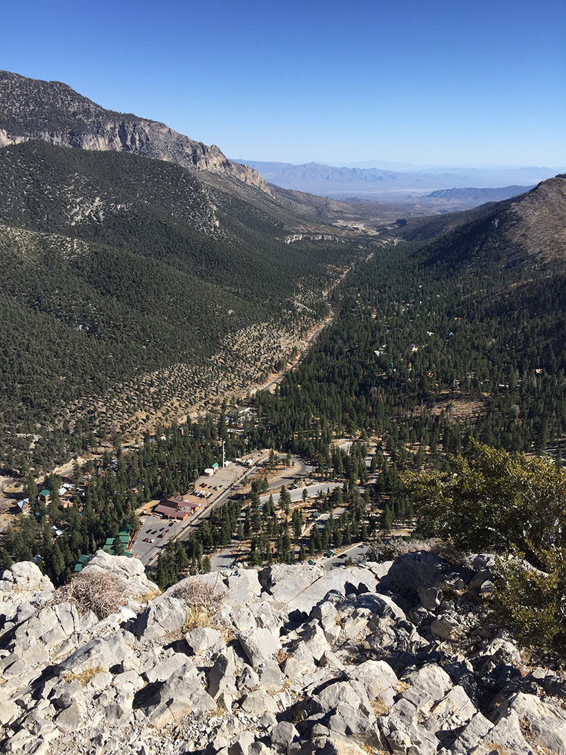 Vista obtida no topo da Cathedral Rock