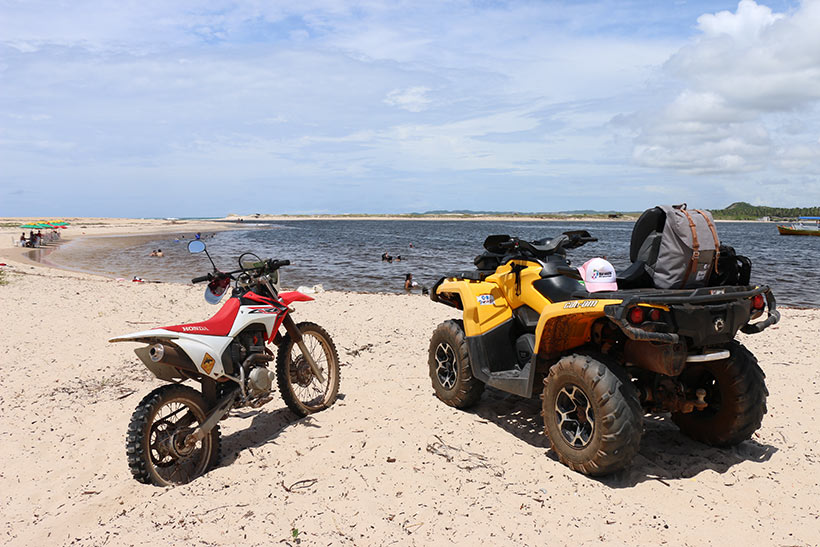 Passeio de quadriciclo em Pipa - offroad em lugares incríveis