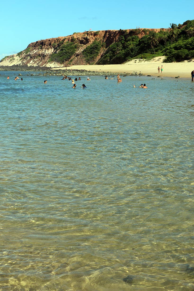 Piscinas naturais e a vista do Chapadão