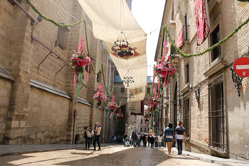 Ruas principais de Toledo - Espanha