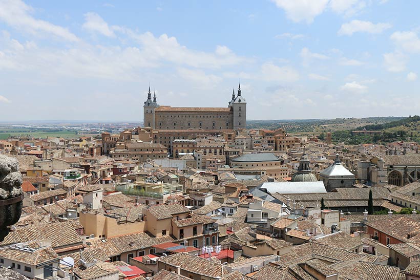 Vista obtida no topo da Igreja dos Jesuítas